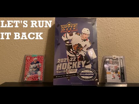 [Taking a second swing] Upper Deck 2021-22 Series 2 Hobby Box Rip