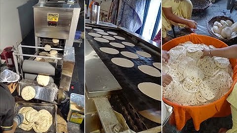 50000 रोटी रोज बनाती है ये मशीन | Automatic Roti Making Machine 2025