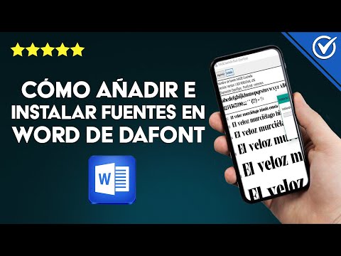 Cómo Añadir e Instalar Nuevas Fuentes de Texto en Word de Dafont de Manera Sencilla