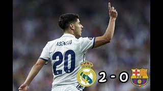 Real madrid won spanish super cup with 5 - 1 ( 1-3,2-0) victory over
barcelona in el classico marco asensio and karim benzema score goals
like & subscribe