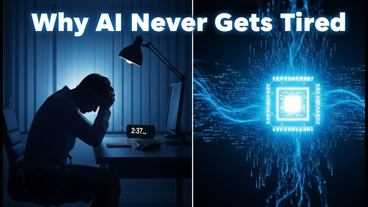 Why AI Never Gets Tired (And Why That Changes Everything) - YouTube