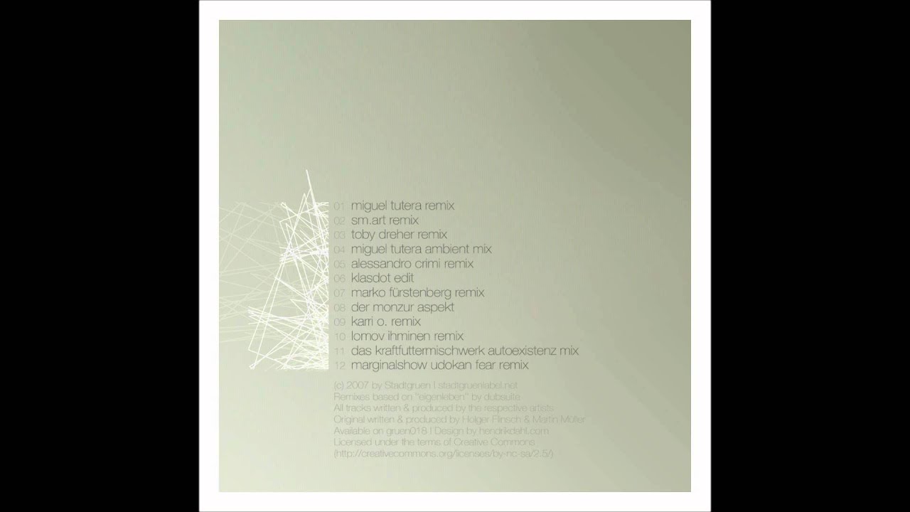 Dubsuite - Eigenleben (Miguel Tutera ambient mix)