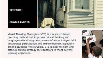 Visual Thinking Strategies VTS