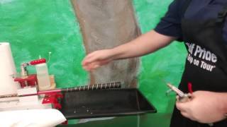 Golf grip removal using air....follow us on facebook for more valrichsportsparadisegolf