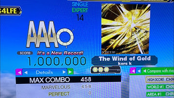 The Wind Of Gold (ESP-14) MFC 1,000,000 World Record [DDR Ace]