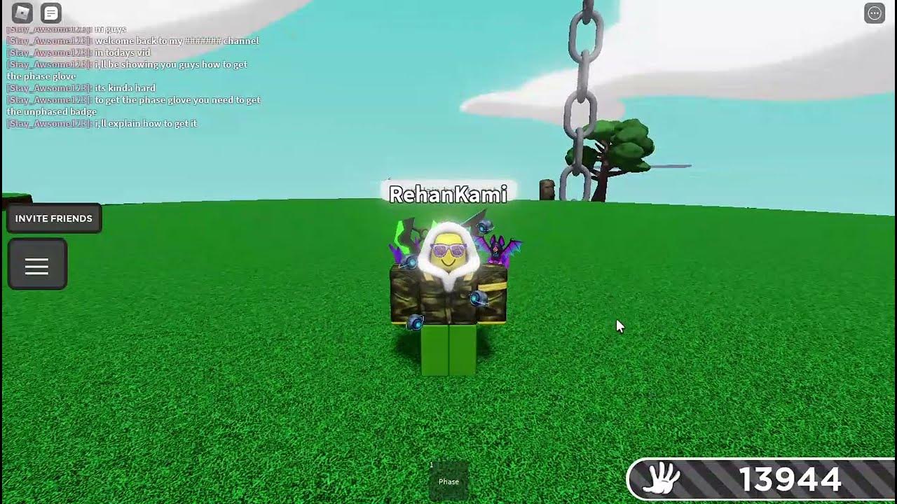 How to get phase glove in Slap Battles (Roblox) - YouTube