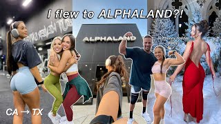 HOUSTON VLOG // Buffbunny Holiday Party &amp; Alphaland