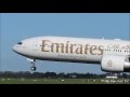 Emirates Landing and TakeOff Dublin Airport