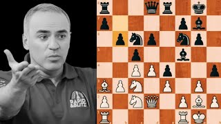 Kasparov’s Perfect Attack vs Fabiano Caruana! | Chess