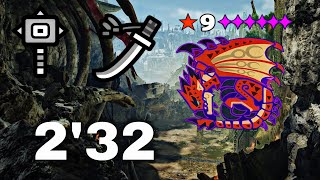 [MH:WILDS] 9★5◆ Tempered Rathalos Longsword X Hammer 2’32