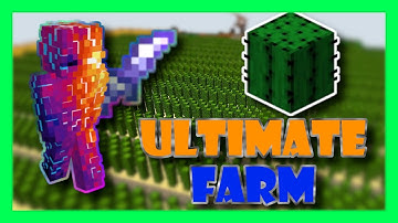 The Infinite Cactus Farm - Hypixel Skyblock