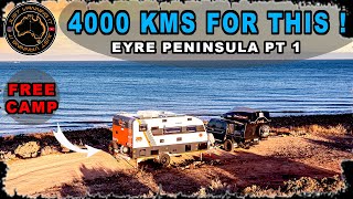 🌊 COME with us on this EYRE PENINSULA series | Beach Camping - JUSTVANNINGIT - PT 1