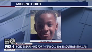 Dallas police searching for critical missing 11-year-old boy in Southwest Dallas