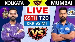 🔴Kolkata vs Mumbai, Match-65, IPL 2026 | KKR vs MI | Live Cricket Match Today | #live #ipl