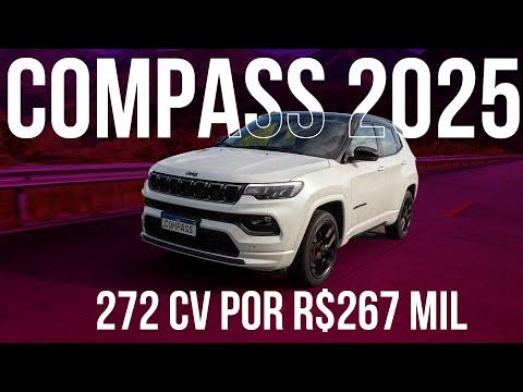 NOVO COMPASS 2025 2 0 TURBO: SUV ESPORTIVO DE VERDADE?