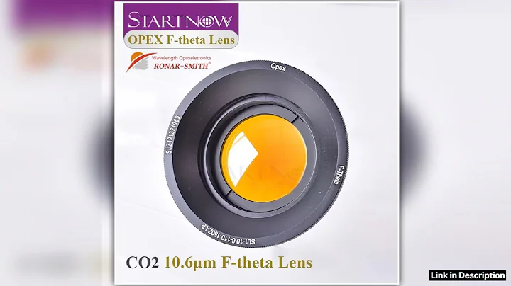 Startnow 106um Ftheta Field Scan Lens 110X110 140X140 175X175 ZnSe CO2 Focus Lens Thread M85mm For