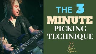 the 3-minute picking technique | guitarzoom.com | steve stine