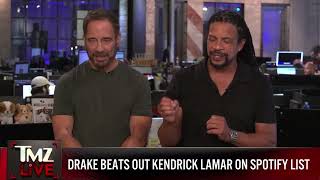 Drake Tops Spotify Global & U.S. as No. 1 Rapper for 2024 | TMZ Live