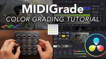 MIDIGrade: Color Grading Tutorial with Midi Fighter Twister