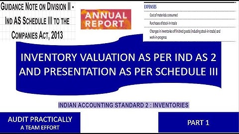 Inventory Valuation and Presentation - Part 1| CA Aman Shaw