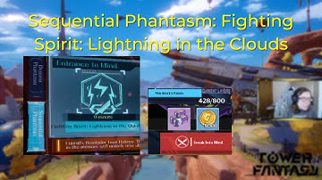 Sequential Phantasm Fighting Spirit Lightning in the Clouds