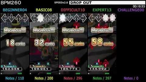 DDR / DROP OUT - SINGLE (DanceDanceRevolution 4thMIX)