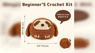Review: Yeezhee Crochet Kit for Beginners – Complete Amigurumi Animal Starter Set with Step-by...