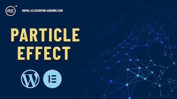 Elementor Particles Effect | Free Animated Particles for Elementor
