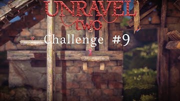 Unravel Two | Gameplay Challenge #9 | Slip Slide On By | Bonus Level Walkthrough