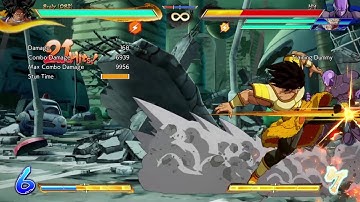 DragonBall FigtherZ   Broly DBS solo TOD combos
