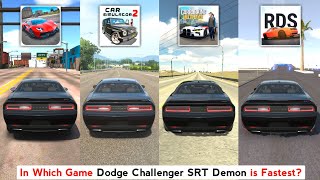Dodge Challenger Top Speed in Ultimate Car, Car Simulator 2, Car Parking Multiplayer, Real Driving screenshot 2