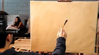 Starting a New BIG Painting! | Oil Painting LIVE!!