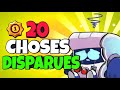 20 choses DISPARUES de Brawl Stars !