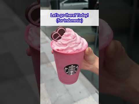 DRINK BLACKPINK x STARBUCKS !😱😍 #blackpink #블랙핑그 #worldtour #starbucks #summer #shorts #drink