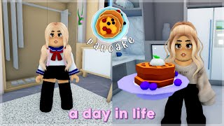 a day in life of a high school student | livetopia RP | roblox