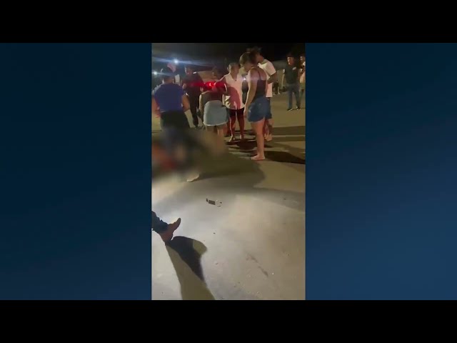GRAVE ACIDENTE NA ROTATÓRIA DE PLÁCIDO DE CASTRO MATA MULHER DE 43 ANOS