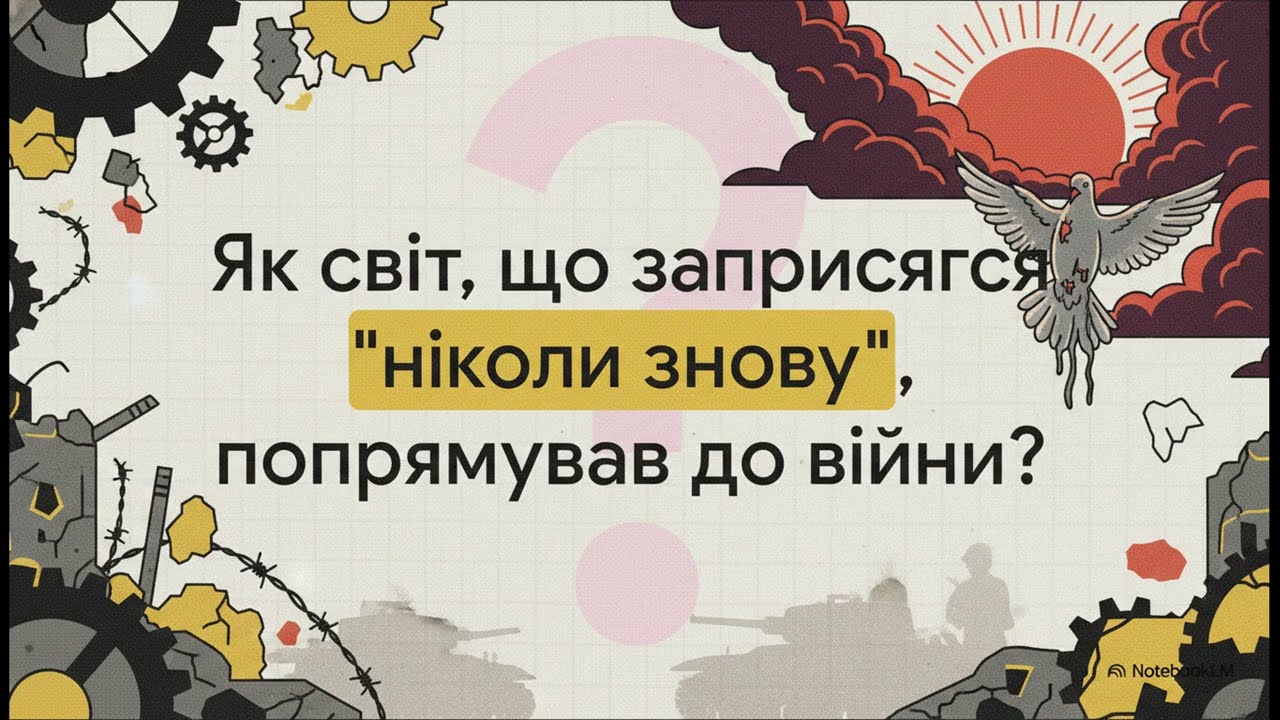 Доміно війни: крах миру 1930-х рр.