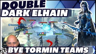 DOUBLE DARK ELHAIN vs THE WORLD! Die Tormin teams! RAID SHADOW LEGENDS DARK ELHAIN ARENA