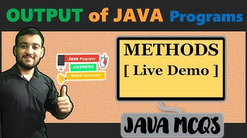Java MCQ  Questions | Java Output Questions MCQ