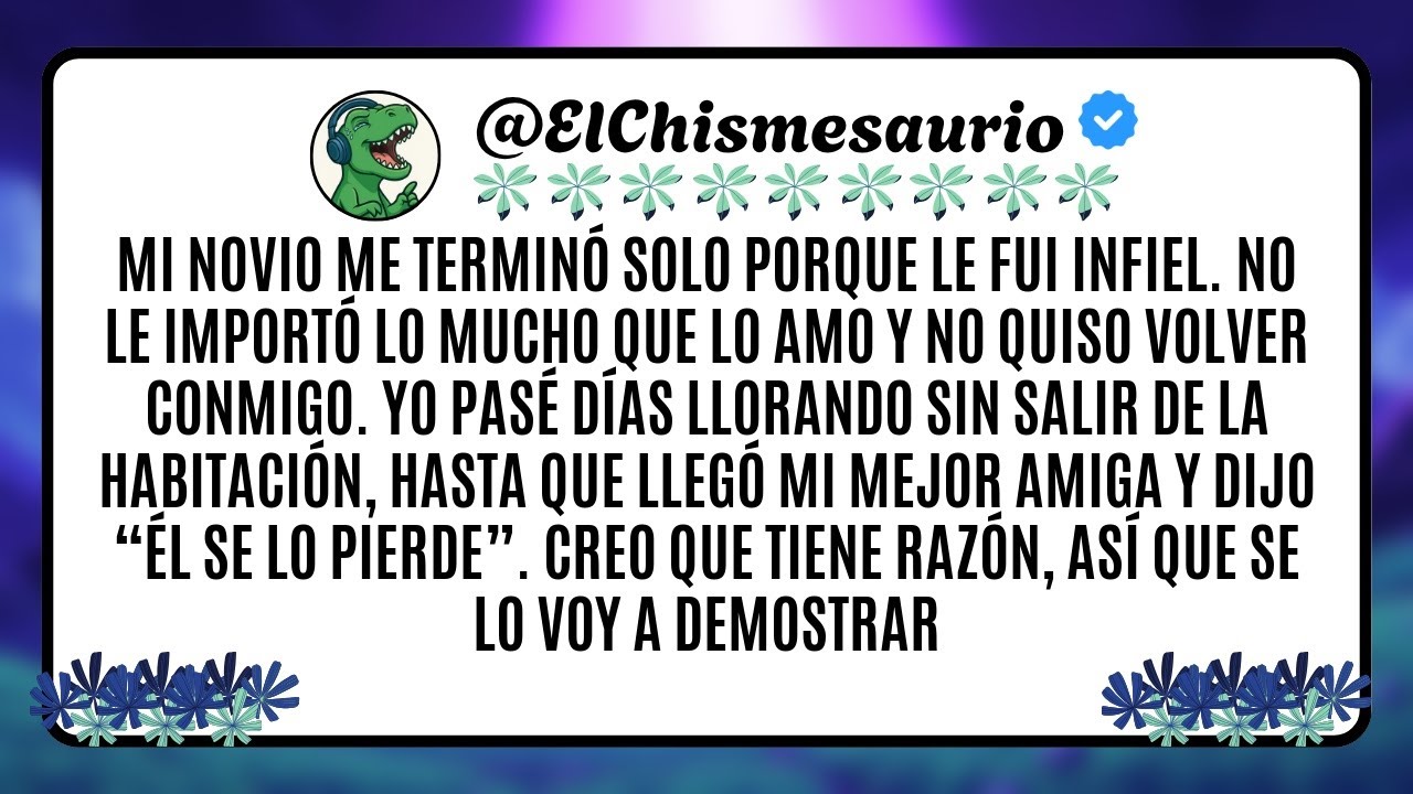 Mi novio me terminó solo porque le fui infiel. No le importó lo mucho que lo amo