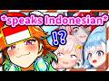 Kiara Suddenly Speaks Indonesian and Surprises The ID Members 【Takanashi Kiara / HololiveEN】