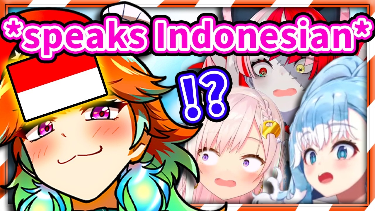 Kiara Suddenly Speaks Indonesian and Surprises The ID Members 【Takanashi Kiara / HololiveEN】