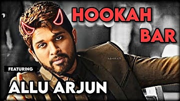 Hookah Bar Ft. @AlluArjun // Inspired by : @BADEDITS 🦋🖤 //#alluarjun #hookahbar #alightmotion//
