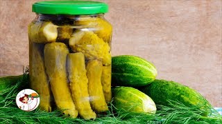 Хрустящие огурчики в банках. Рецепт маринованных огурцов на зиму. Хрустящие огурчики в банках. Рецепт маринованных огурцов на зиму.