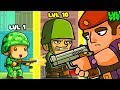 МАКСИМАЛЬНАЯ ЭВОЛЮЦИЯ МУЖИКА ЧТОБЫ НАБРАТЬ СИЛУ В ИГРЕ ANTI TERRORIST RUSH!