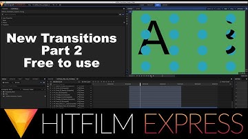 Hitfilm Free Transitions Part 2 - Hitfilm Express 2017
