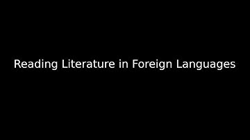Tips for reading literature in foreign languages
