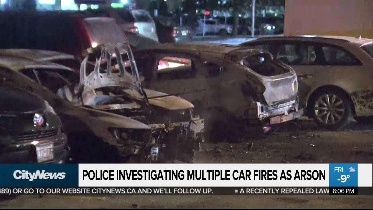 Police probing Casino Woodbine car fires as arson YouTube