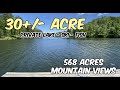 568 acres land for sale 30 ac lake mountain views fishing in alabama