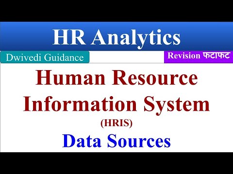 HRIS, Human resource information system, HR information systems and data sources, HR Analytics